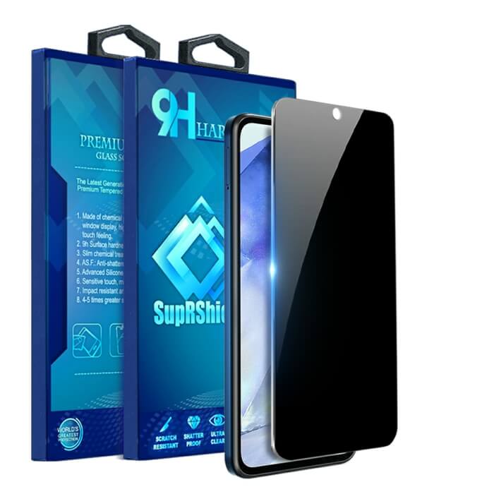 For Samsung Galaxy A35 5GA55 5G SupRShield Anti Spy Privacy Tempered Glass LCD Screen Protector Film Guard For Samsung Galaxy A35 5GA55 5G SupRShield Anti Spy Privacy Tempered Glass LCD Screen Protector Film Guard